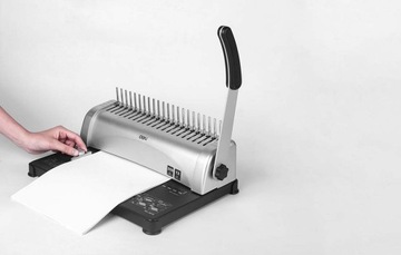 ОФИСНАЯ МАШИНА ДЛЯ переплета ручных документов ПЕРФОРАТОР DELI OFFICE А4 350 листов