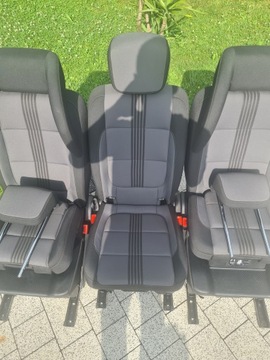 фото thumb №5, Сидіння диван дитячі автокрісла kpl vw sharan ii 7n ідеальний стан fv