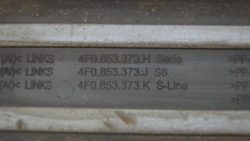 фото thumb №14, Планки накладки порогові audi a6 c6 s-line 4f0853375e комплект p37