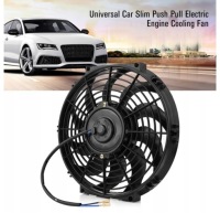 фото thumb №9, Универсальный вентилятор радиатора 12v 80w чёрный