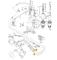 фото thumb №1, Oryg провода топливные трубки audi 100 c4 a6 1.8 2.0 2.3 2.6 2.8 4a0201544a