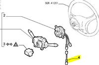 фото thumb №8, Джгут кабель контакт pod повітропровід fiat bravo оригінальний номер 46537228