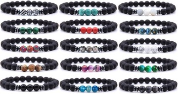 Onyx Stone Bracelet Hematite различные конструкции