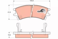 фото thumb №2, Gdb3165/luc гальмівні колодки ham. hyundai p. atos 98- trw