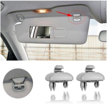фото thumb №8, 2 x держатель крючок клипса audi a1 a3 a4 a5 q2 q3 q5
