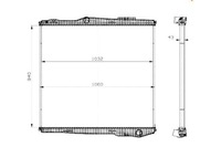 фото thumb №1, Nrf радиатор двигателя scania g r dc11.08-dt16.08