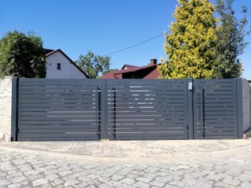 оцинкованные и порошковые заборы Ral 7016 120x200 см