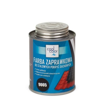 FARBA ZAPRAWKOWA DO STALOWYCH POKRYĆ DACHOWYCH 200 ML RAL 8004 BRĄZOWY