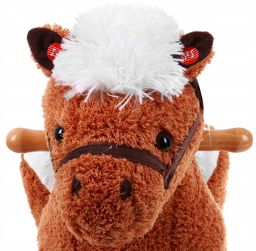 мягкие деревянные полозья ROCKING HORSE для детей KARINO