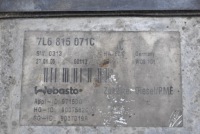 Webasto обогреватель стояночный 7l6815071c vw touareg 1 1 5.0 tdi 313 km 02-07 Киев, фото thumb