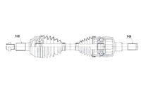 фото thumb №11, Приводной вал приводная hummer h3 3.5.3.7 5.3 06-10 l/p nty