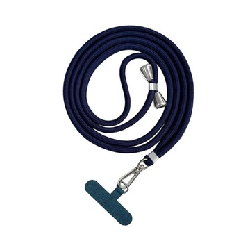 Темно-синий ремешок для телефона через плечо Safety Tether
