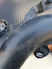 фото thumb №5, Труба интеркулер renault clio iv 144604208r