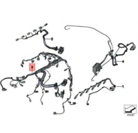 фото thumb №1, Bmw 3 gran turismo f34 двигун кабель harness module 12518574019