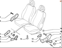 фото thumb №10, Element сиденье сторона правая fiat punto 183880560