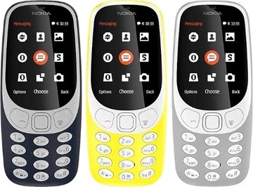 Мобильный телефон Nokia 3310 (2017) 4 МБ / 16 МБ 2G темно-синий