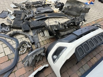 фото thumb №9, Jeep compass trailhawk комплектный перед капот бампер лампы pas переднее