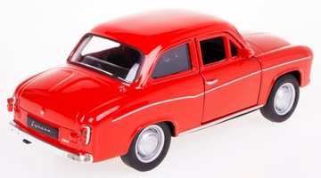 SYRENA 105 МЕТАЛЛ МОДЕЛЬ WELLY 1:34 РУСУЛКА КРАСНАЯ
