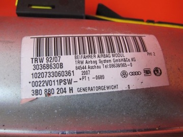 фото thumb №10, Skoda superb 1 i 3u рестайлінг air bag подушки подушка безпеки