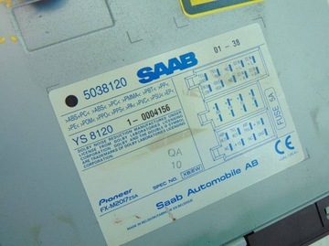 фото thumb №9, Saab 9-5 95 i 2001r радио заводские 5038120