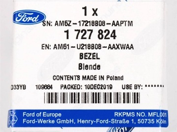 фото thumb №5, Заглушка ручка зовнішньої c-max focus kuga