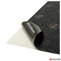 фото thumb №10, Мат шумоизоляционная бутиловая bez алюминий 3 mm 57 x 35 cm na пол w aucie