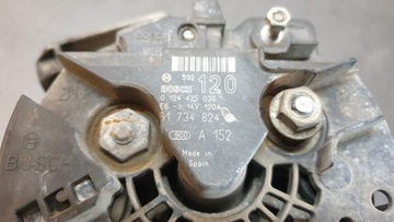 фото thumb №6, Генератор fiat croma 2.2 16v 51734824 120a