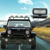 2szt 7 cali противотуманная фара лампа рабочая освещение led 120w 12v24v Доставка, фото thumb