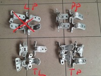 фото thumb №1, Hyundai ioniq 2016-21 петли дверь перед задняя góra + dół белый