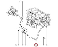 фото thumb №4, Megane iv rs новый wąż трубка шланг охлаждение