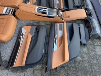 фото thumb №10, Bmw g12 сидіння заднє сидіння оббивка nappa sanddle cognac монітори масаж full