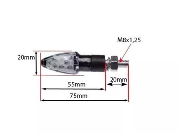 Указатели поворота Romet RCR RST 125 DAELIM DAYSTAR 125