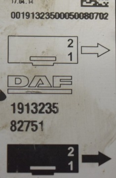 фото thumb №3, Коробка предохранителей реле daf xf cf 106