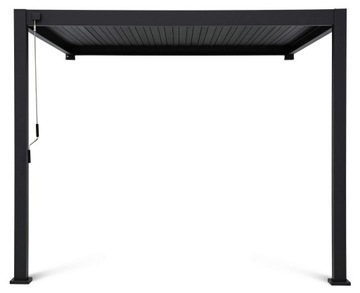 WALL GARDEN терраса PERGOLA кровля 3х3 Premium Wall Gutroof БЕЛЫЙ