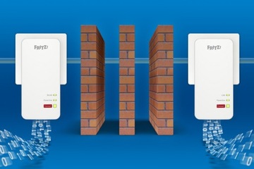 Комплект ПЛК Powerline 1240 AX Mesh WiFi FRITZ!