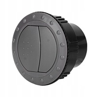 фото thumb №11, Вихід повітря дифузор fi 60mm замикається szary