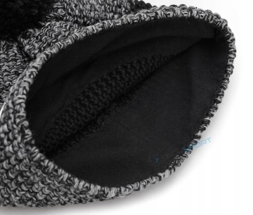 ТЕПЛАЯ ФИРМЕННАЯ ЗИМНЯЯ ШАПКА EISBAR STYLER POMPON MU 133 МЕРИНОСОВАЯ ШЕРСТЬ