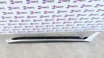 фото thumb №8, Bmw g26 планка накладка пороговая правая a96 минерально-белый м-пакет 8737080