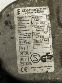 фото thumb №12, Webasto обогреватель стояночный eberspaecher hydronic b4ws