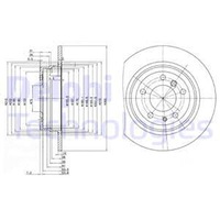 фото thumb №1, Bg2431 delphi диск гальмівна bmw