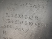 фото thumb №9, Skoda yeti 12- подкрылок правый перед 5l0809962b