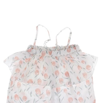 Dziecięcy dziewczęcy kombinezon One Pieces Romper 100 cm biały