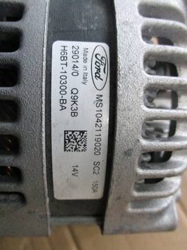 фото thumb №5, Генератор ford fiesta mk8 1.0 ecob h6bt-10300-ba