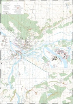 Костшинская крепость. Карта укреплений и гарнизона