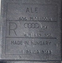фото thumb №2, $ pas безопасности правый перед audi q7 4l