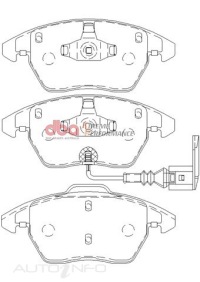 фото thumb №7, Db1849xp тормозные колодки seat altea ibiza iv leon ii toledo