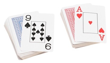 ИГРОВЫЕ КАРТЫ 2 КОЛОДЫ ПОКЕР С пластиковым покрытием 6752
