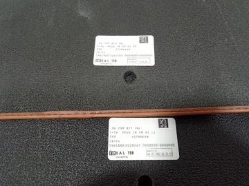 фото thumb №9, Peugeot 607 килимки велюрові чорні заводські oem комплект