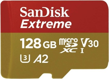 Карта SanDisk Extreme 128 ГБ micro SDXC 160 МБ/с
