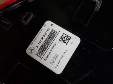фото thumb №12, Mercedes gle a167 w167 лампа задня права w крило oem a1679060707 європа